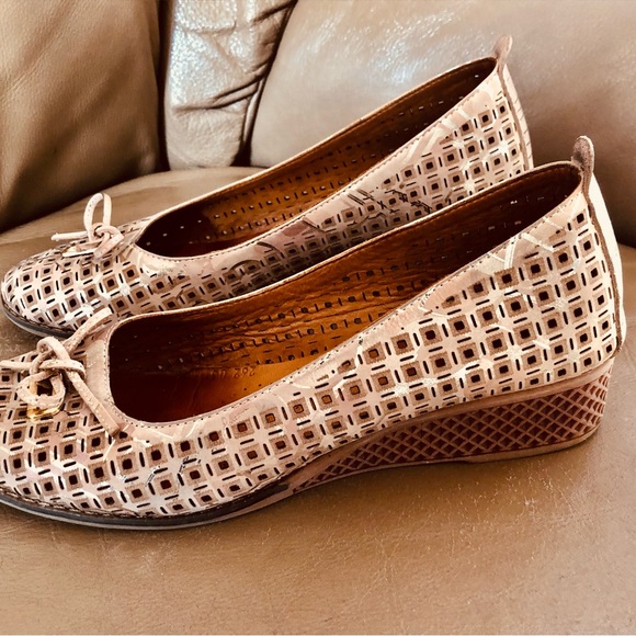 Flavia Passini, Women’s 39, Slip On Wedge, Leather Upper, Shoes, GUC - Picture 14 of 15